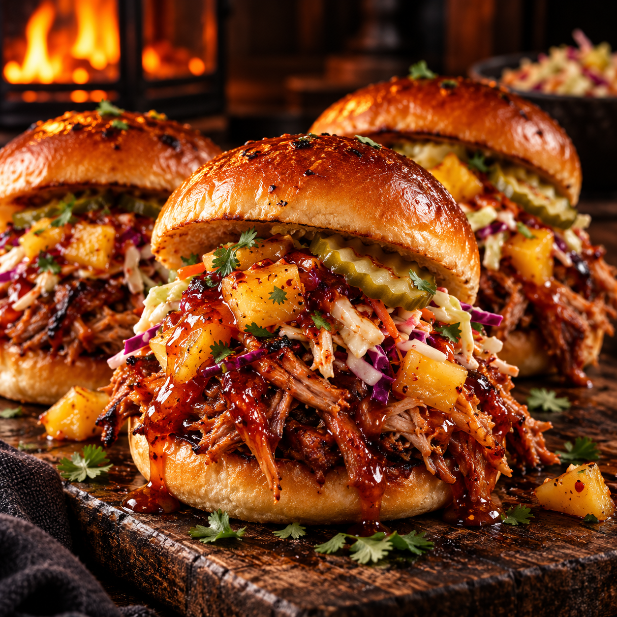 Pineapple Ember Pulled Pork
