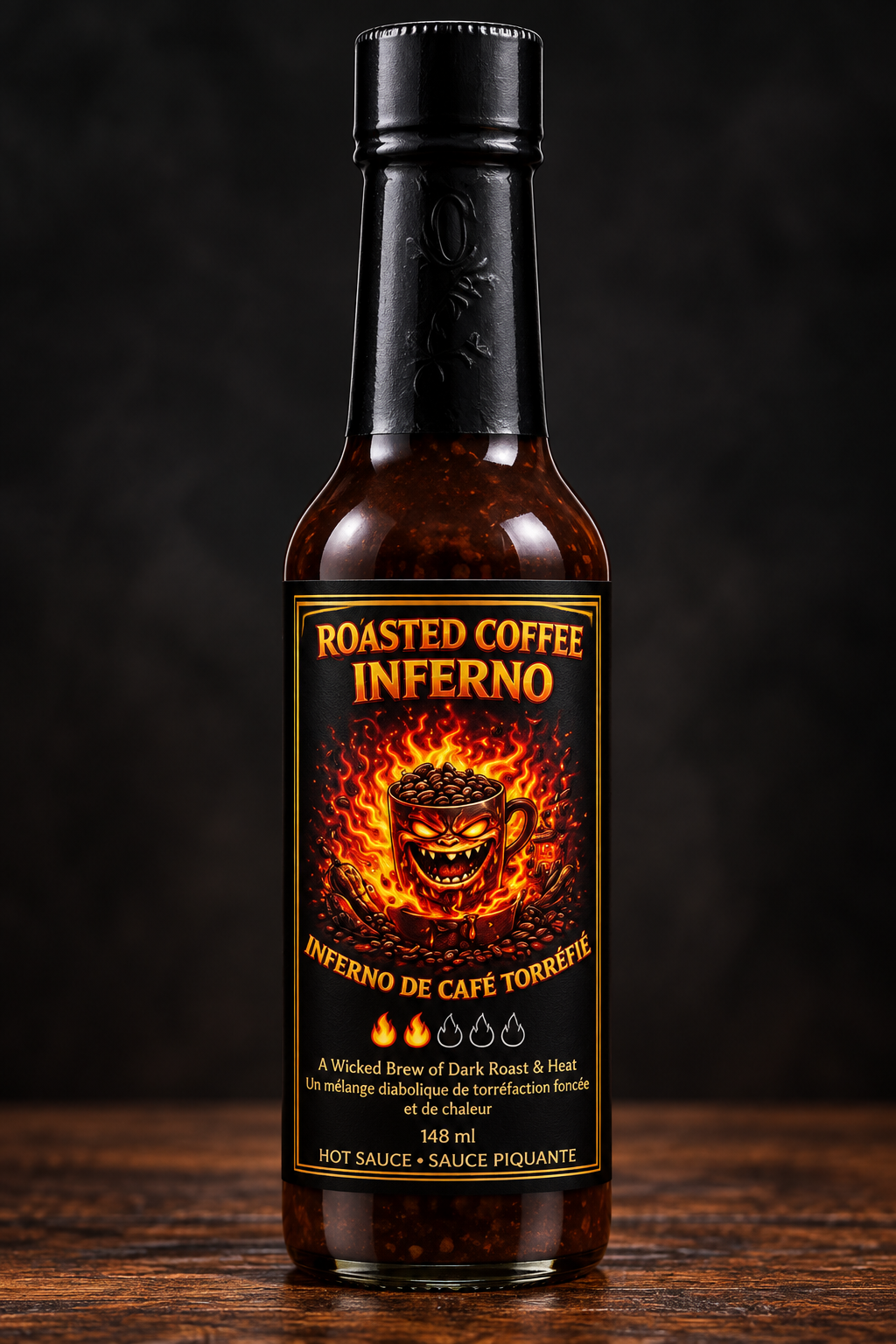 Roasted Coffee Inferno bottle