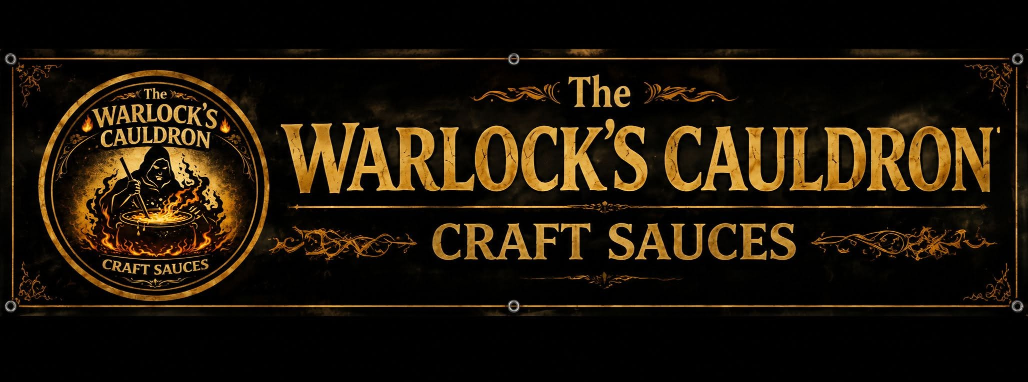 The Warlock's Cauldron Craft Sauces banner